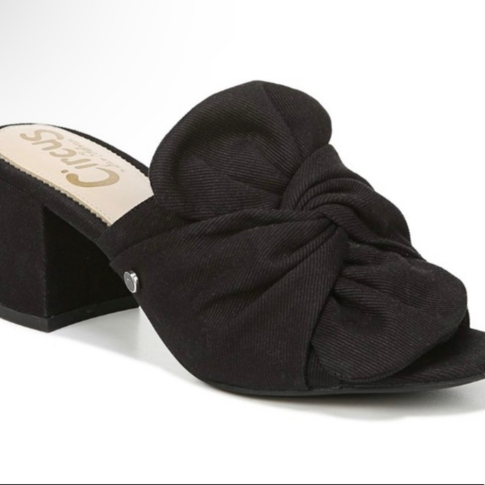 Sam Edelman Circus Chunky Heel Mule Sandals